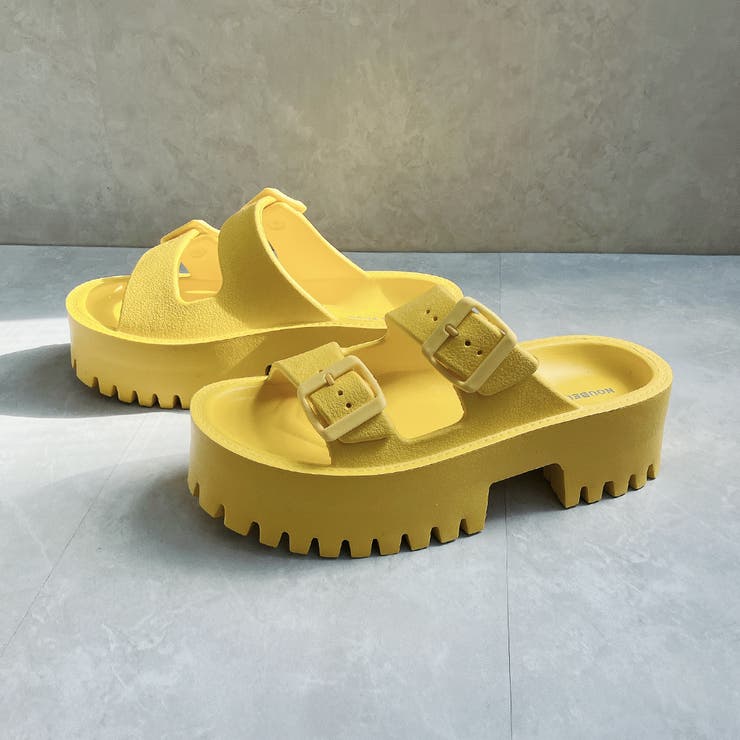 厚底タンクソール ダブルベルトサンダル | Noubel Voug Relax | 詳細画像21 