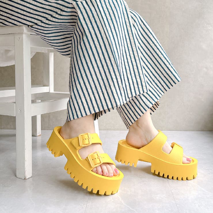 厚底タンクソール ダブルベルトサンダル | Noubel Voug Relax | 詳細画像22 