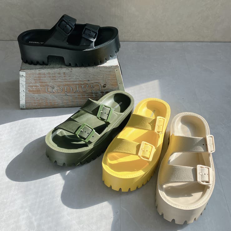 厚底タンクソール ダブルベルトサンダル | Noubel Voug Relax | 詳細画像5 