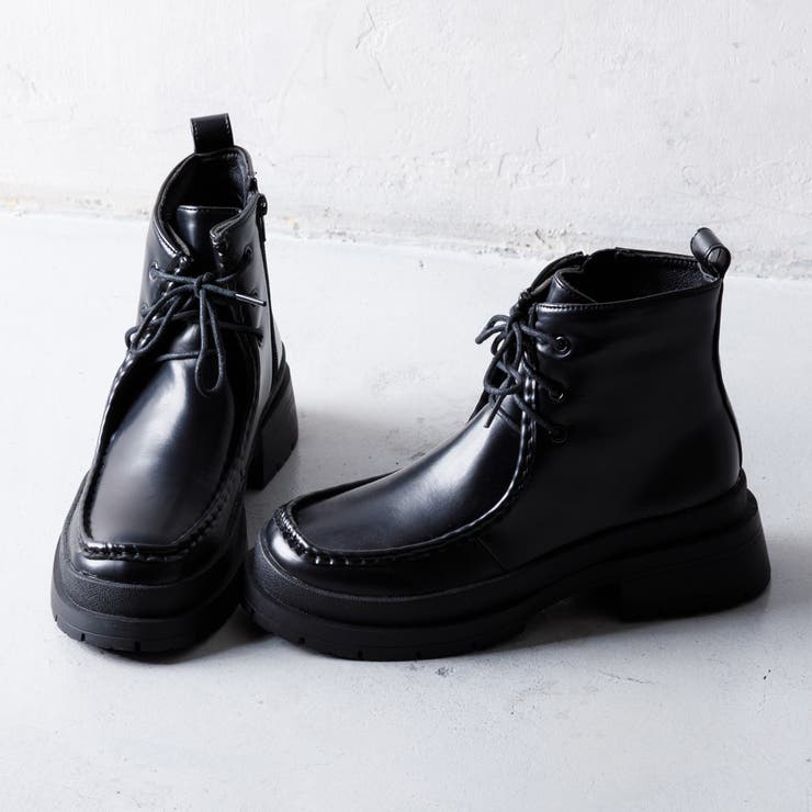 トラックソール チロリアンブーツ[品番：NOVS0003265]｜Noubel Voug