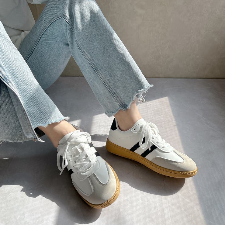 軽量 クラシックデザイン シンプル ローテクスニーカー | Noubel Voug Relax | 詳細画像44 