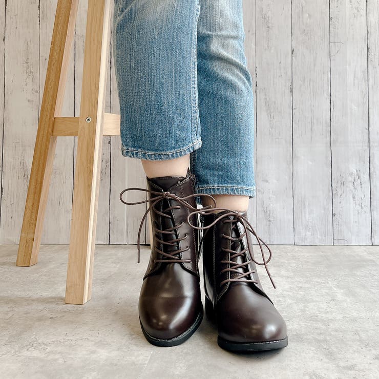 アメリヴィンテージ　 美品レースアップブーツ LACE UP TANK SOLE BOOTS