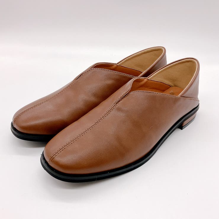 ラウンドトゥ バブーシュ パンプス[品番：NOVS0003271]｜Noubel Voug