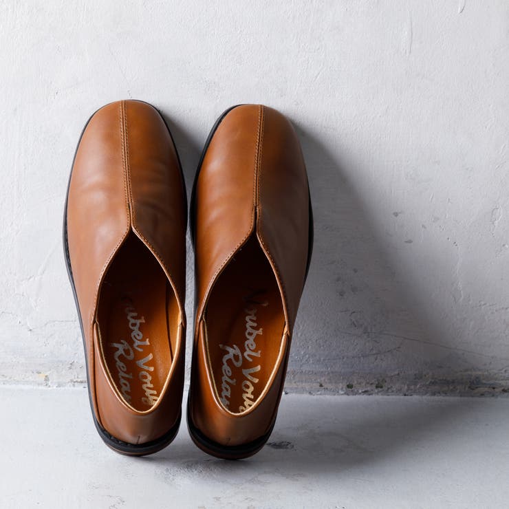 ラウンドトゥ バブーシュ パンプス[品番：NOVS0003271]｜Noubel Voug