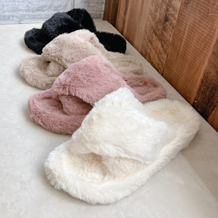 もこもこ クロス スライダー サンダル | Noubel Voug Relax | 詳細画像2 