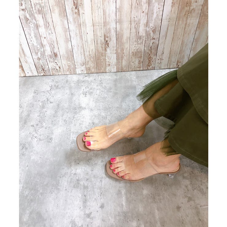 クリアヒールミュールサンダル | Noubel Voug Relax | 詳細画像16 