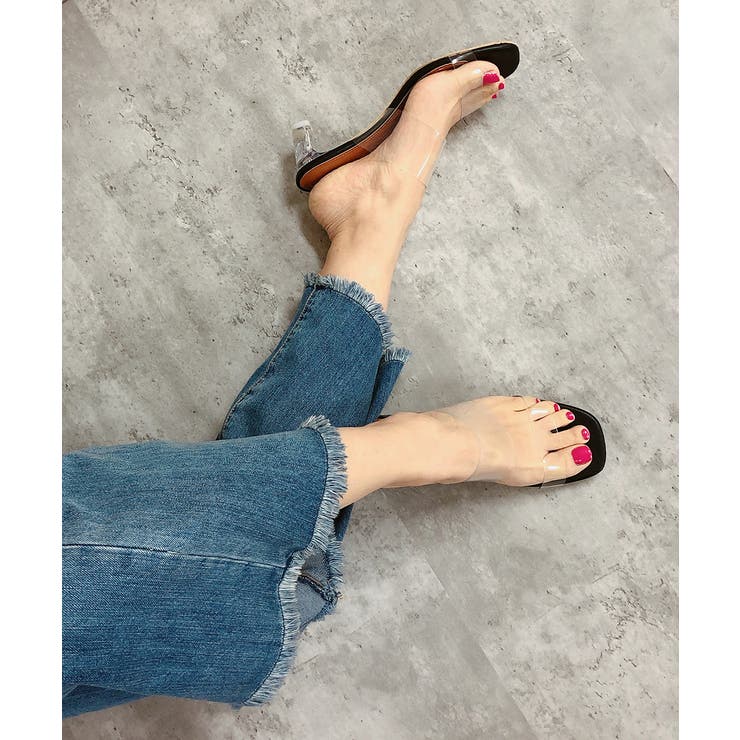 クリアヒールミュールサンダル | Noubel Voug Relax | 詳細画像18 