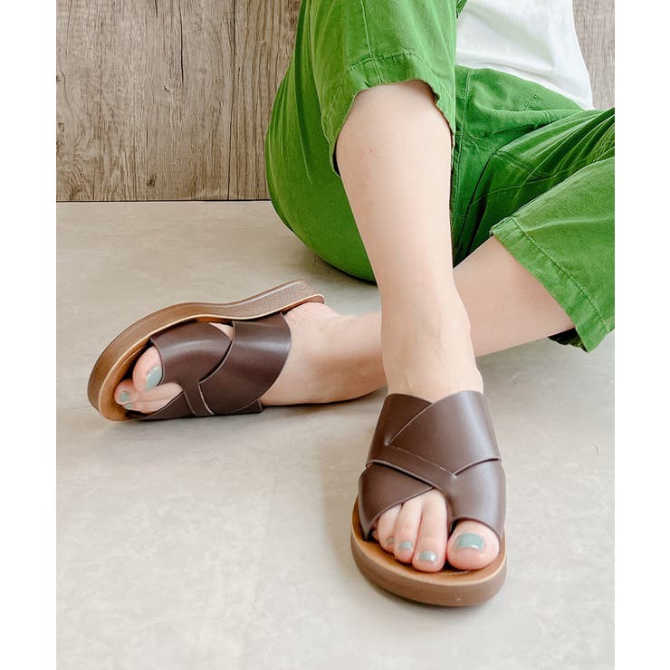 クロスベルトベンハーサンダル[品番：NOVS0003242]｜Noubel Voug Relax