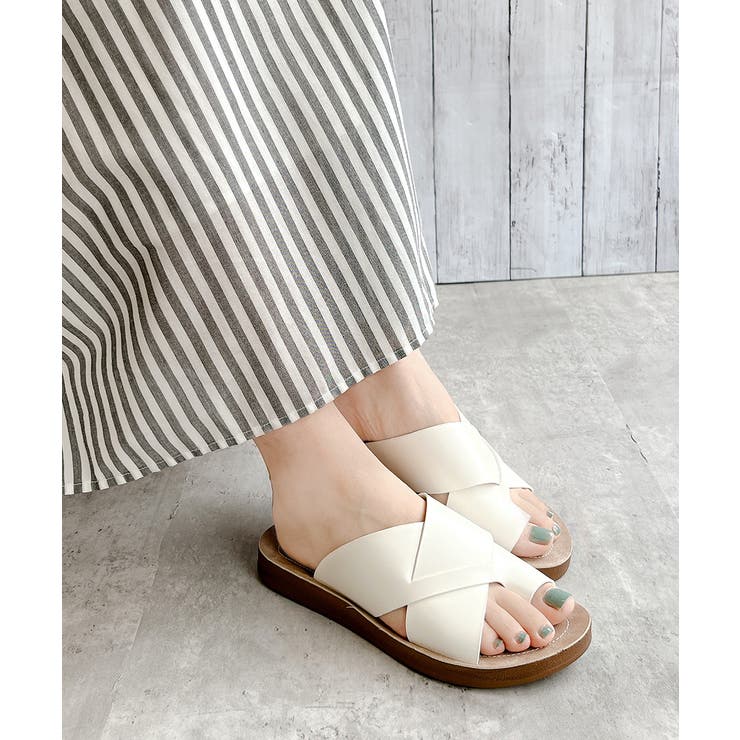 クロスベルトベンハーサンダル[品番：NOVS0003242]｜Noubel Voug Relax