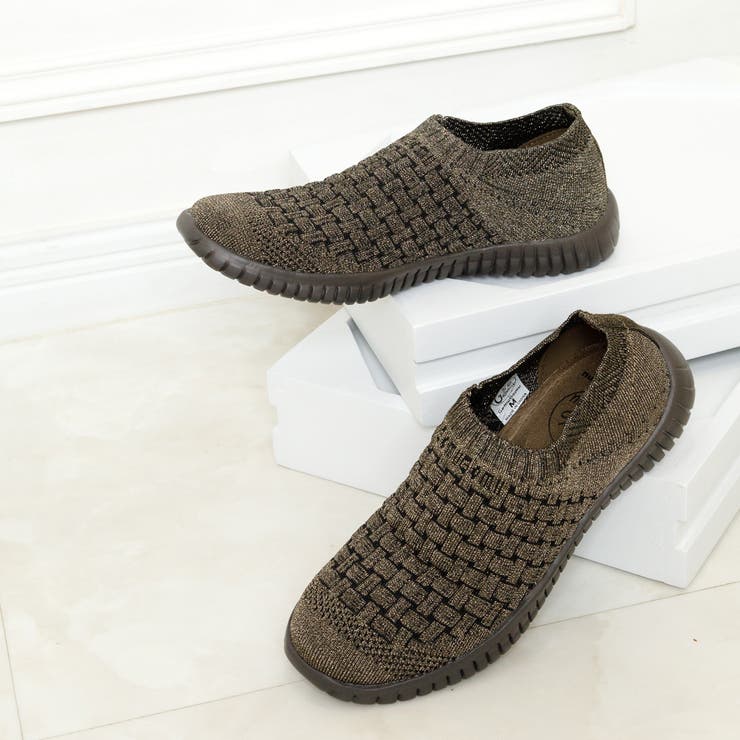 ブロンズ | Gomu56 ニットスニーカー | Noubel Voug Relax