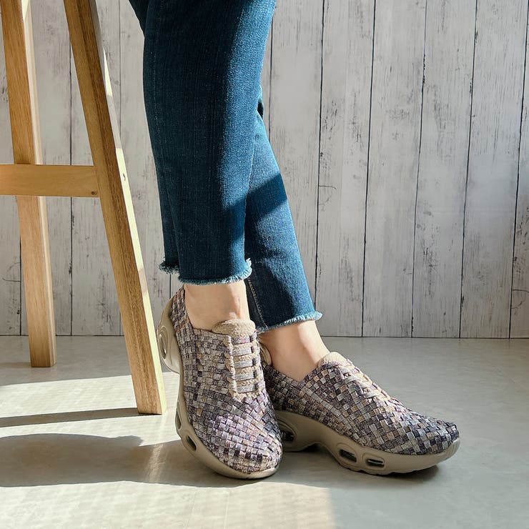 Gomu56 洗える 極上 ダブルエアー 伸び伸び スニーカー | Noubel Voug Relax | 詳細画像8 