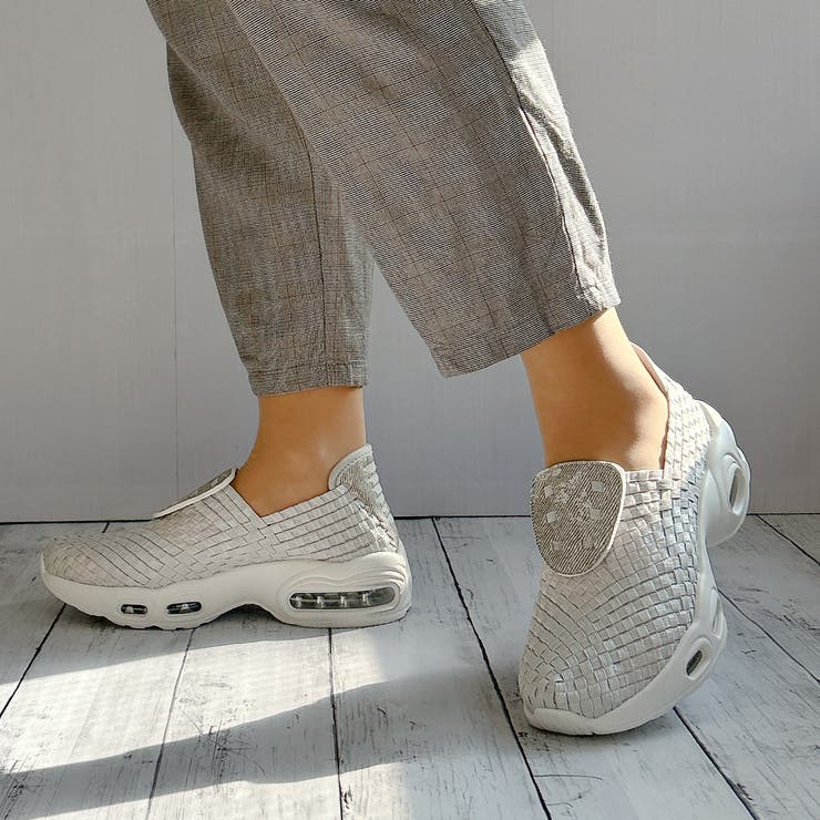 Gomu56 洗える 極上 ダブルエアー 厚底 美脚 スニーカー | Noubel Voug Relax | 詳細画像22 