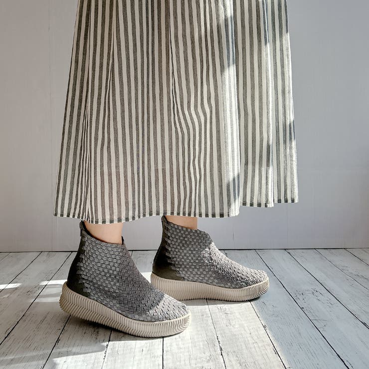 グレーラメ | Gomu56 洗える 超軽量 伸び伸び フィッ ト美脚 厚底 ブーツ | Noubel Voug Relax