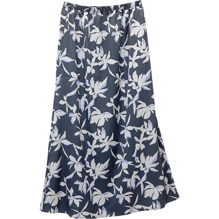 シャドーフラワーセミフレアロングスカート | FUNNY COMPANY＋  | 詳細画像25 