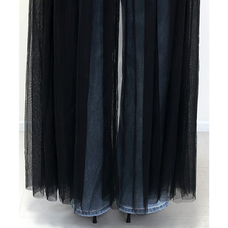 ナイロンｘチュールレイヤードスカート  | FUNNY COMPANY＋  | 詳細画像24 