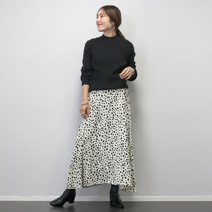ダルメシアンデシンフレアスカート[品番：FNYW0001463]｜FUNNY