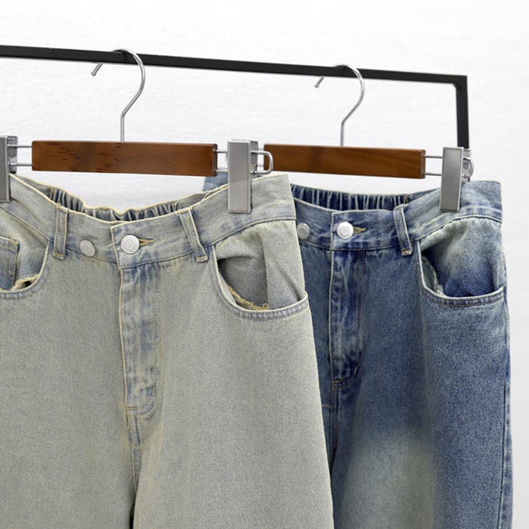 10ozオーバーダイワイドデニムパンツ