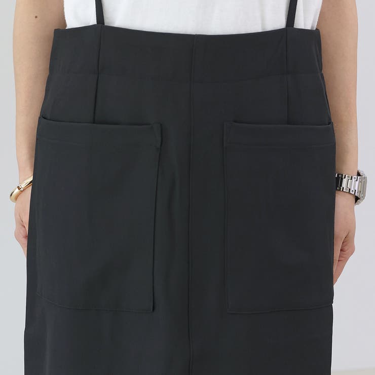 エステルツイル2WAYサロペットスカート | FUNNY COMPANY＋  | 詳細画像22 