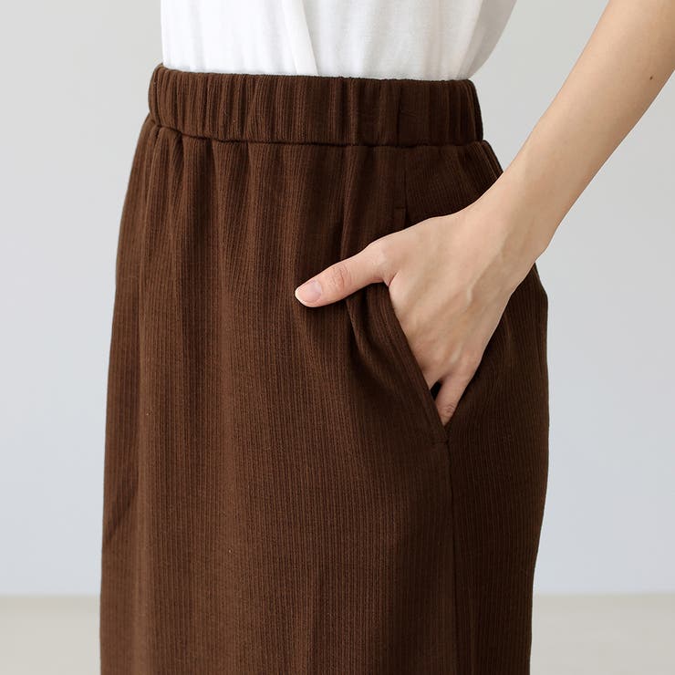 起毛リブロングスカート | FUNNY COMPANY＋  | 詳細画像22 