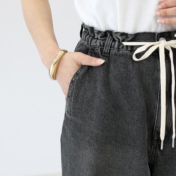 ドロストデニムワイドパンツ | FUNNY COMPANY＋  | 詳細画像23 