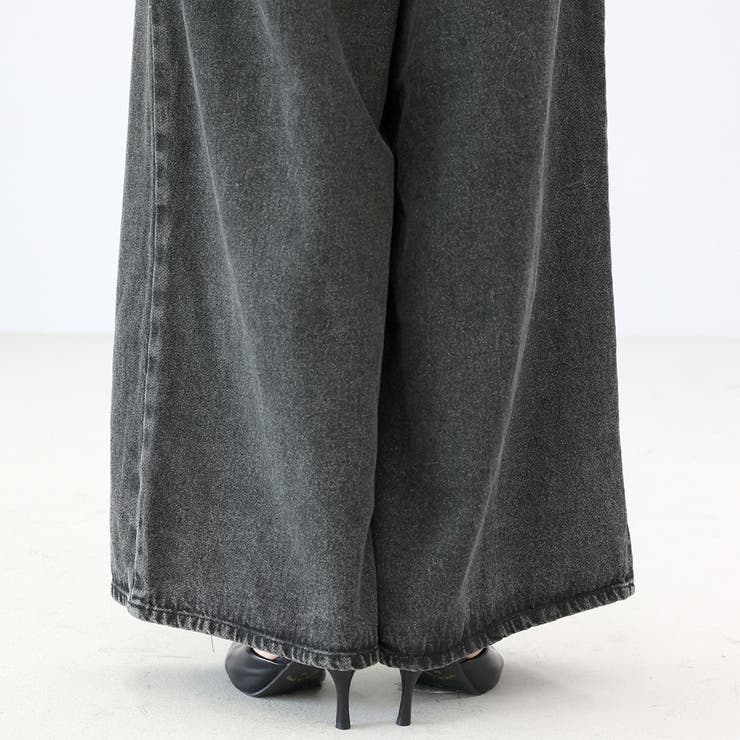ドロストデニムワイドパンツ | FUNNY COMPANY＋  | 詳細画像24 