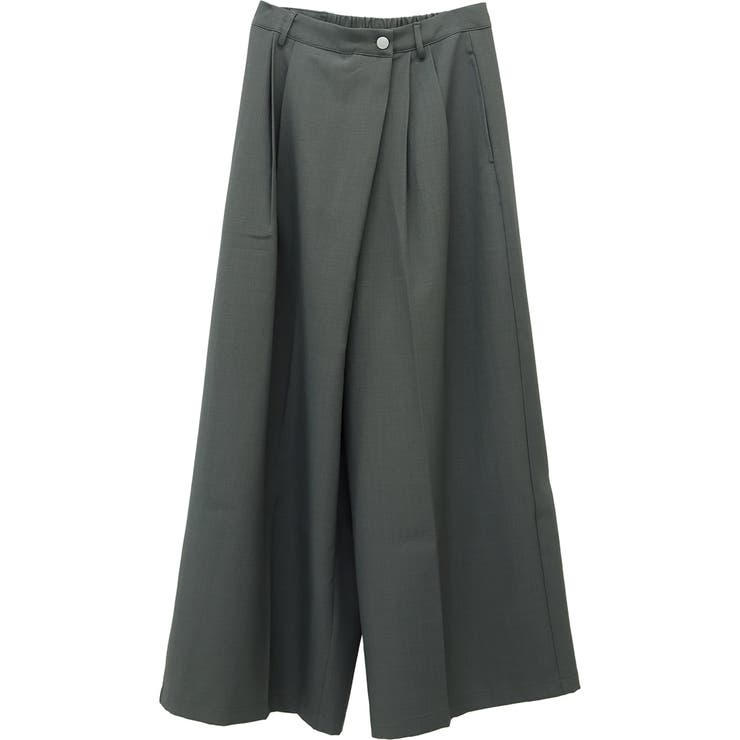 エステルツイルツータックワイドパンツ | FUNNY COMPANY＋  | 詳細画像25 