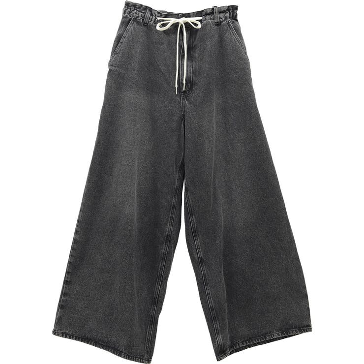 ドロストデニムワイドパンツ | FUNNY COMPANY＋  | 詳細画像25 