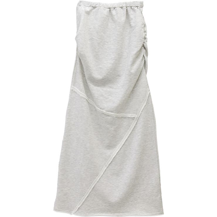 ドレープ切替裏毛ロングスカート | FUNNY COMPANY＋  | 詳細画像26 