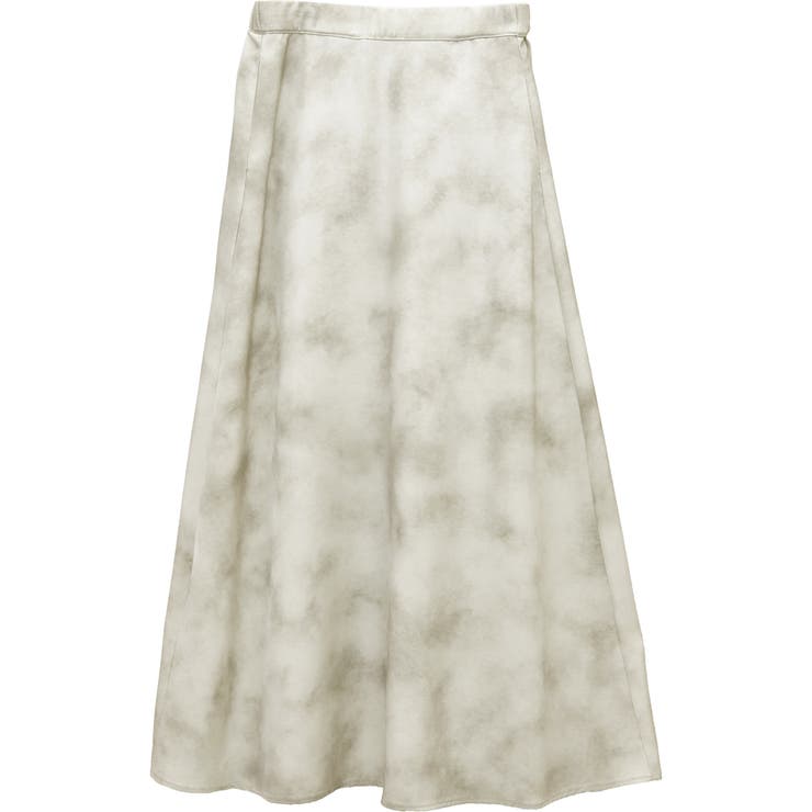 ニュアンス柄マットサテンロングスカート | FUNNY COMPANY＋  | 詳細画像26 