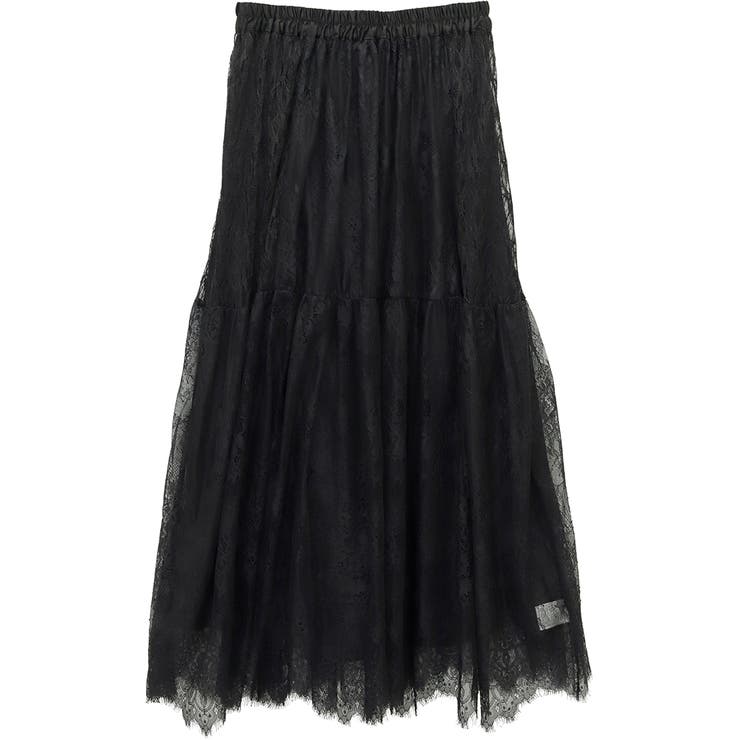 ペチ付切替レースロングスカート | FUNNY COMPANY＋  | 詳細画像25 