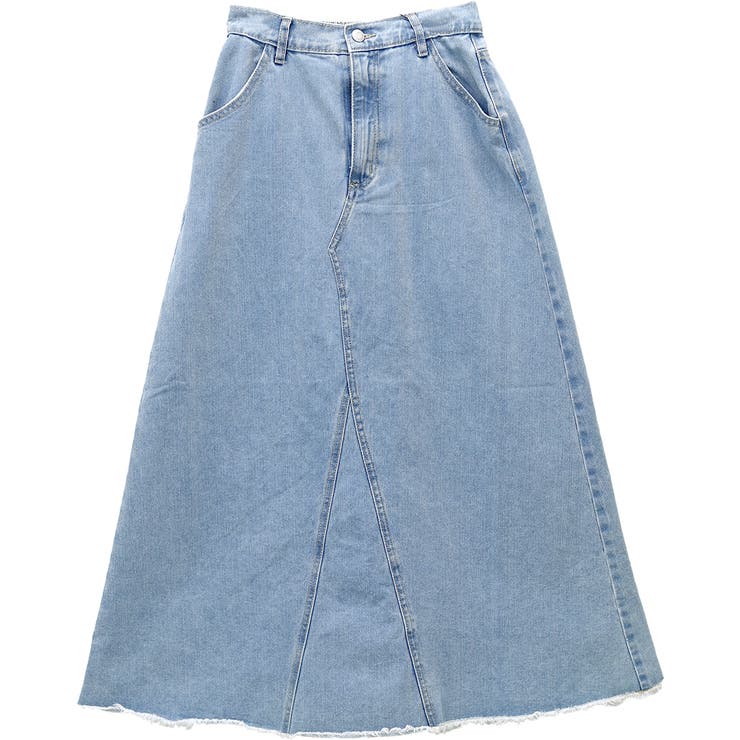 12.5oz裾フリンジデニムロングスカート | FUNNY COMPANY＋  | 詳細画像26 