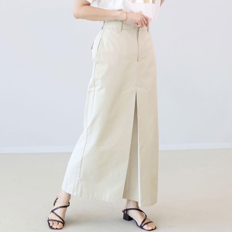 T/Cツイルタックロングスカート