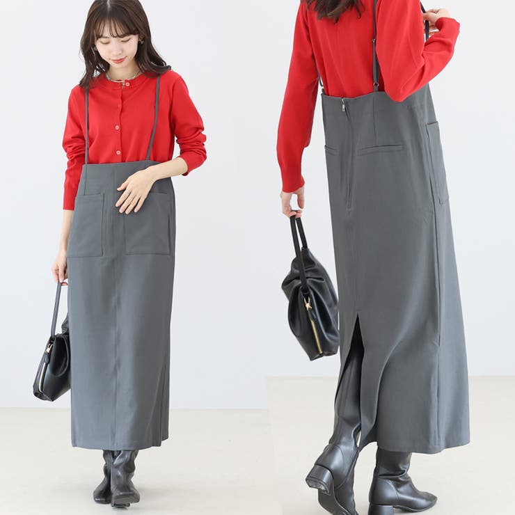 エステルツイル2WAYサロペットスカート | FUNNY COMPANY＋  | 詳細画像5 