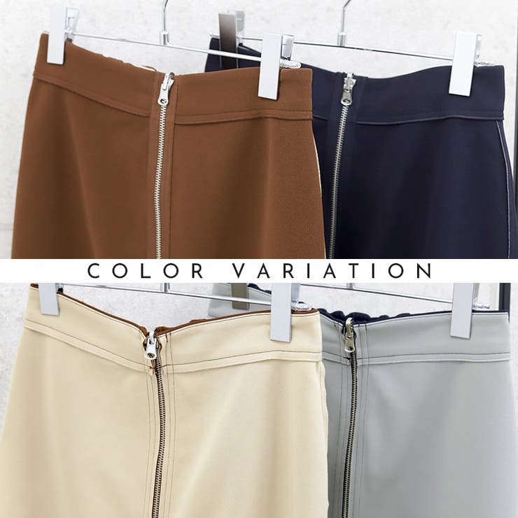 フロントジップリバーシブルスカート | FUNNY COMPANY＋  | 詳細画像8 