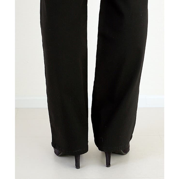 極伸びストレッチストレートパンツ