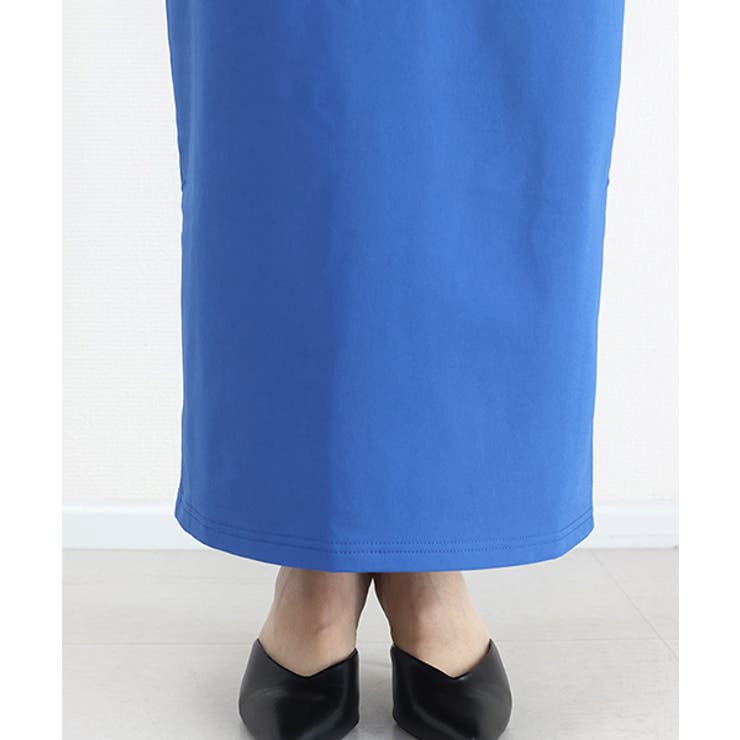 ボンディング裏起毛ペンシルスカート | FUNNY COMPANY＋  | 詳細画像23 