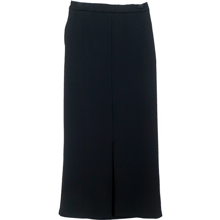 エステルスパンフロントスリットロングスカート | FUNNY COMPANY＋  | 詳細画像24 