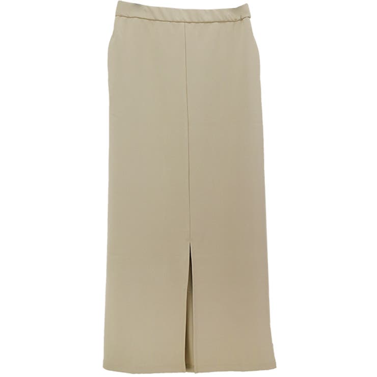 エステルスパンフロントスリットロングスカート | FUNNY COMPANY＋  | 詳細画像25 