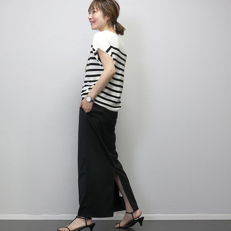 ポンチスリットロングスカート | FUNNY COMPANY＋  | 詳細画像4 