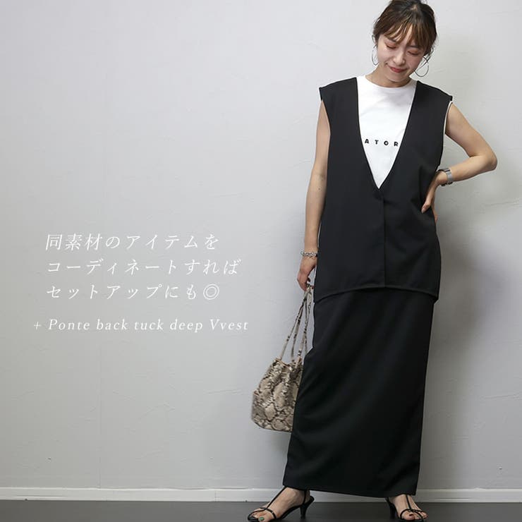 ポンチスリットロングスカート | FUNNY COMPANY＋  | 詳細画像9 