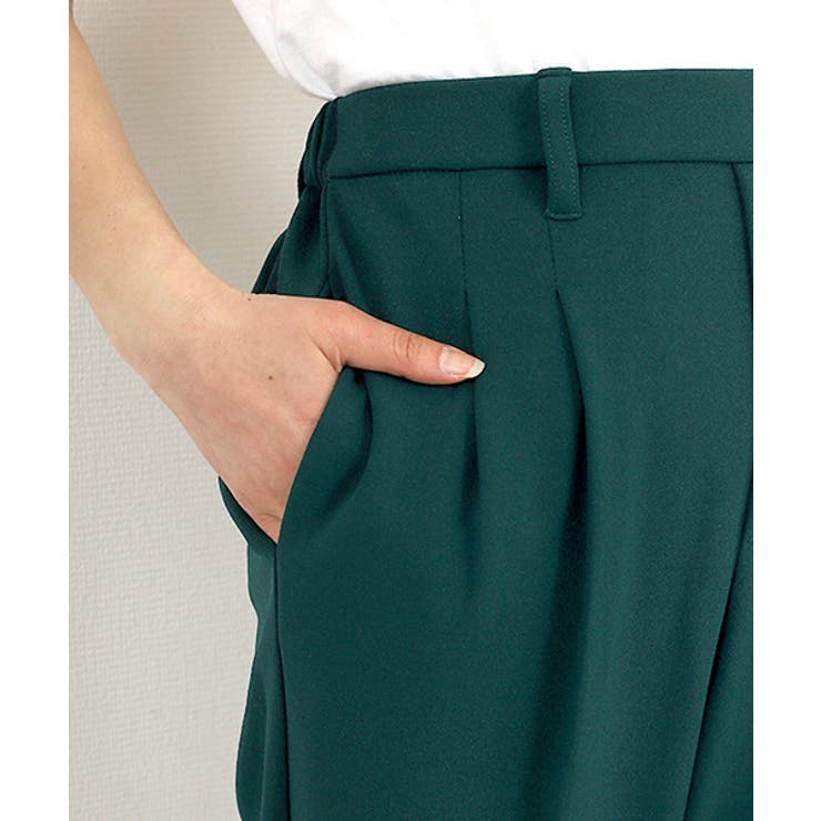 ダブルクロスタックテーパードパンツ