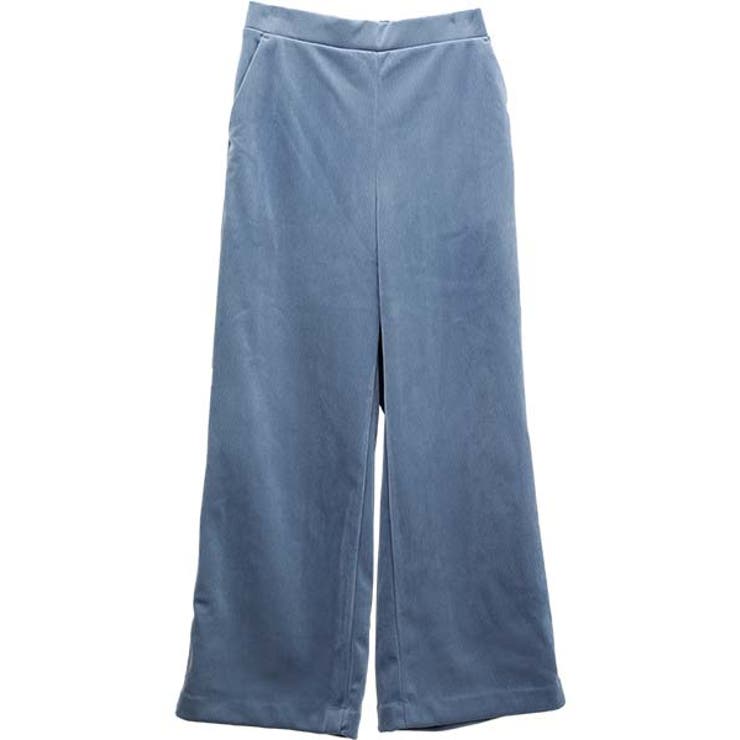 裏起毛細コーデュロイドロストセミワイドパンツ | FUNNY COMPANY＋  | 詳細画像25 