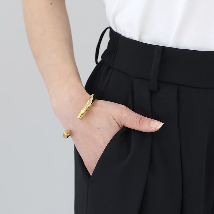 細見えツータックドレープパンツ | FUNNY COMPANY＋  | 詳細画像23 