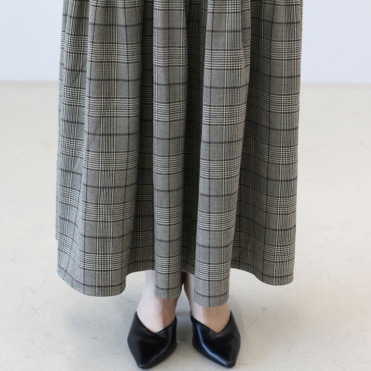 先染めチェックティアードスカート | FUNNY COMPANY+  | 詳細画像24