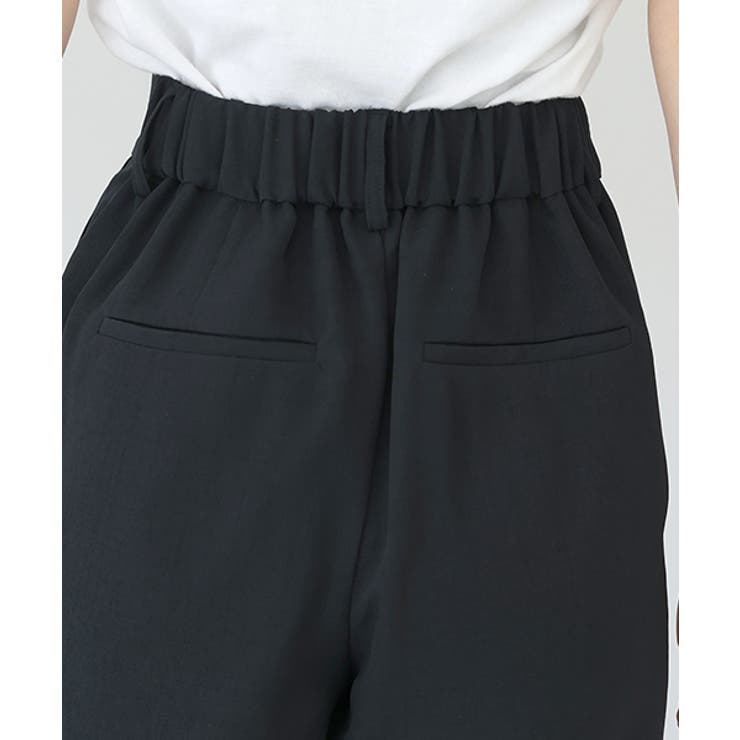 杢調ツイルタックワイドパンツ | FUNNY COMPANY＋  | 詳細画像22 