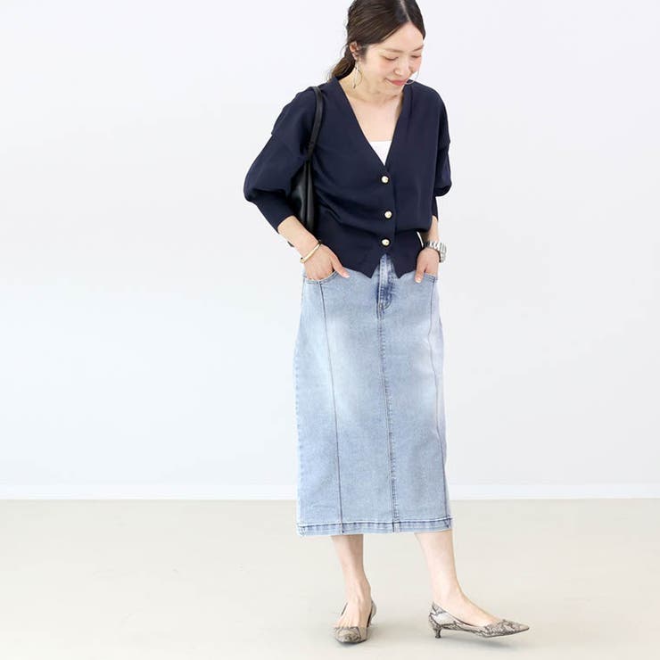 ストレッチデニムスカート | FUNNY COMPANY＋  | 詳細画像13 