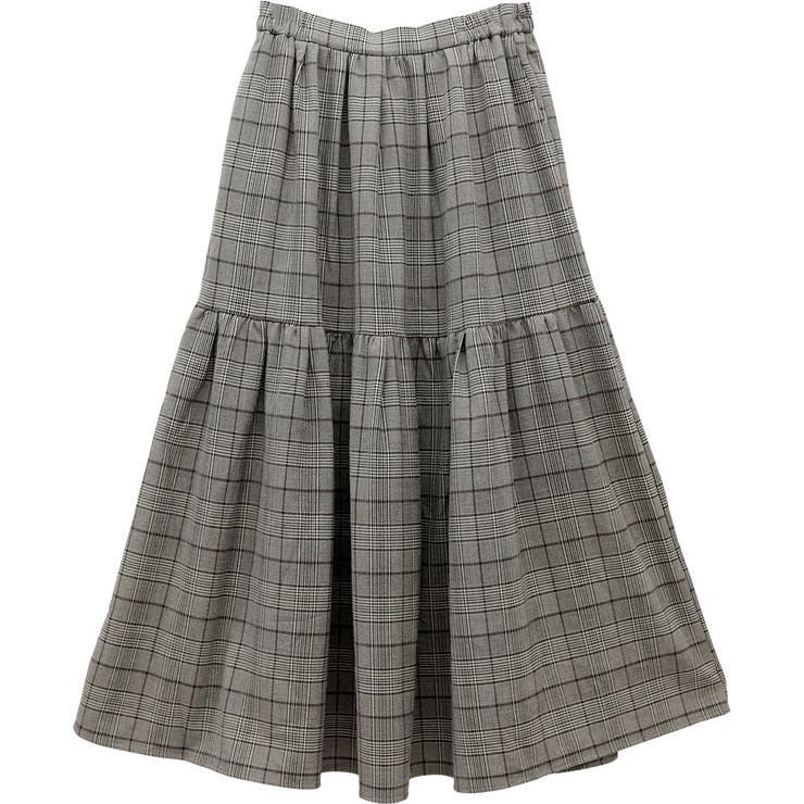 先染めチェックティアードスカート | FUNNY COMPANY+  | 詳細画像26