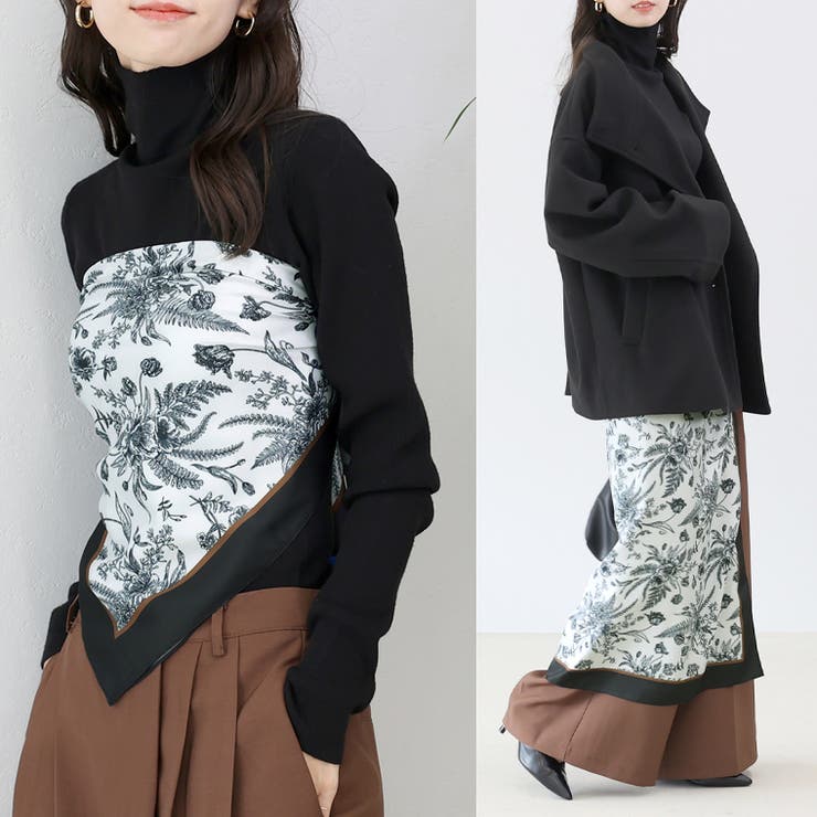 アソートプリント大判スカーフ | FUNNY COMPANY＋  | 詳細画像7 