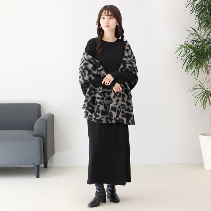 エステル起毛レオパードストール | FUNNY COMPANY＋  | 詳細画像9 