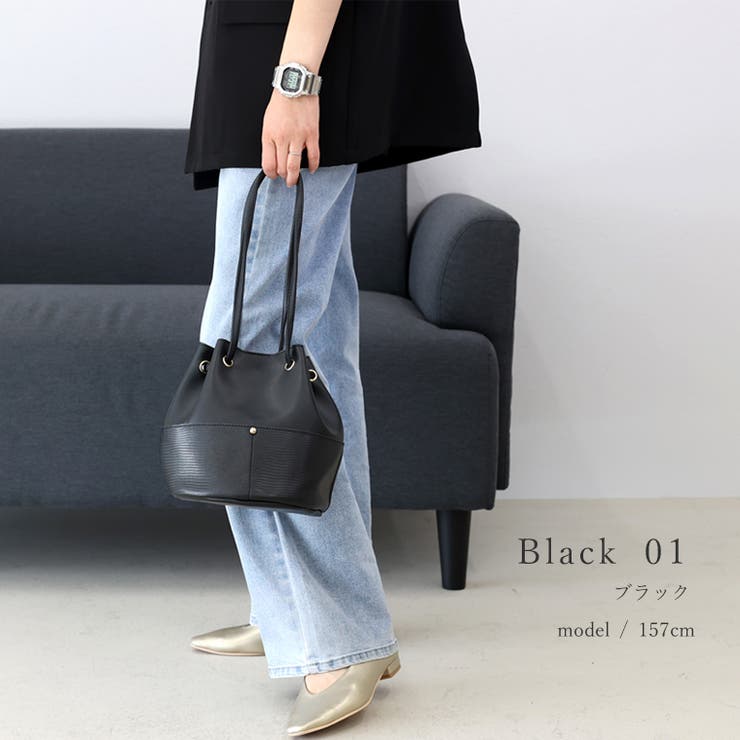 軽量巾着ショルダーバッグ | FUNNY COMPANY＋  | 詳細画像15 